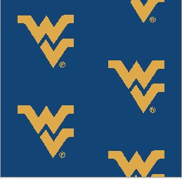 Collegiate Repeating West Virginia (Blue)